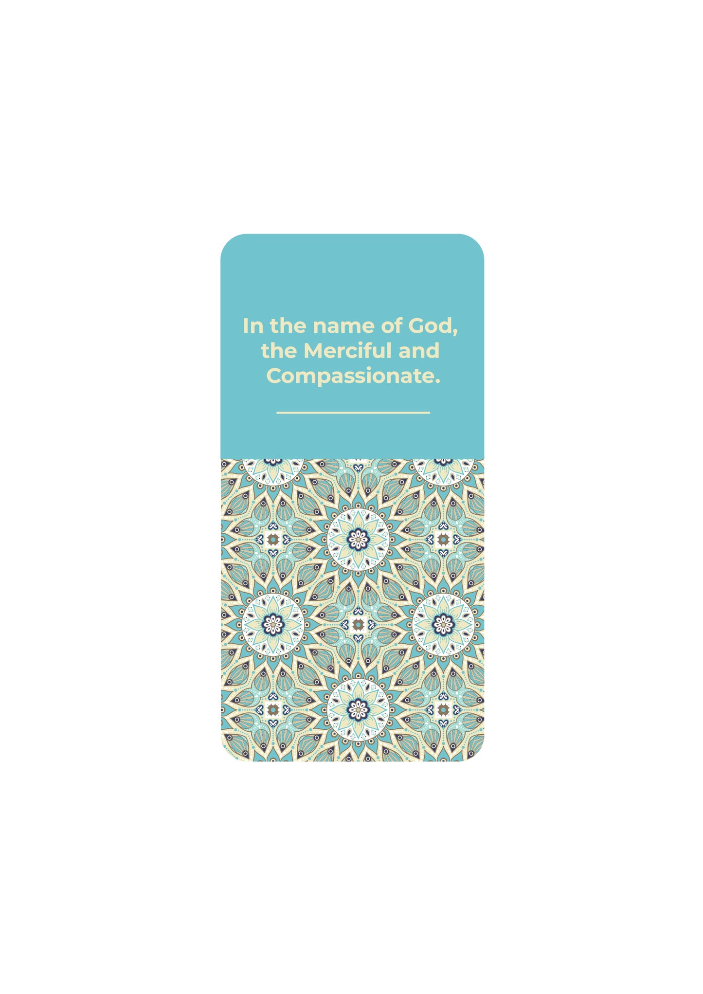 ISLAMIC BOOKMARK BM03